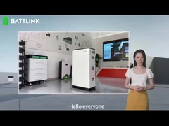 IP55 Vrij stapelbaar energieopslagsysteem voor thuisgebruik met Canbus/RS485-communicatie-interface